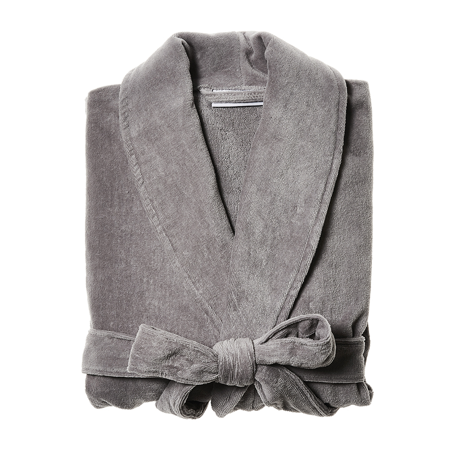 Men's Bathrobe | Texere Long Terry Cloth Plush Robes | Fishers Finery